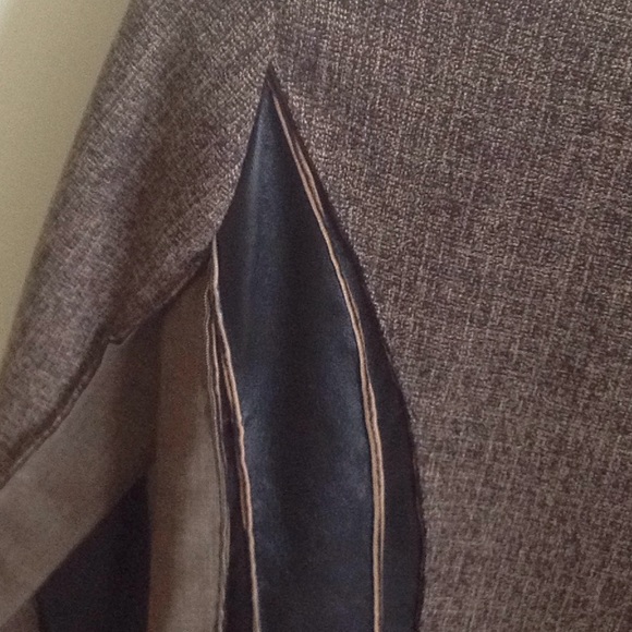 NWOT Lamb leather and silk jacket - Picture 6 of 7